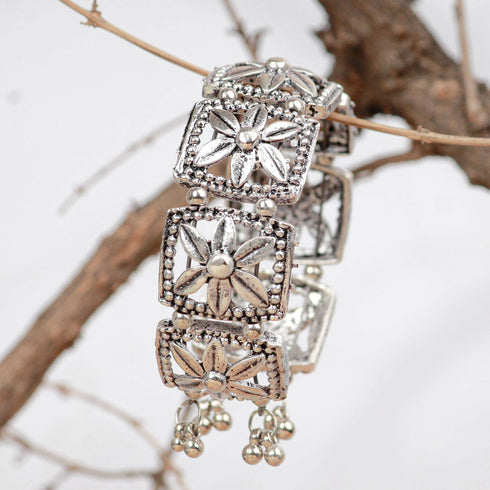 Silver Afghan bracelet - The Earth Store - Fashion Accessories